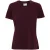 Dames-T-shirt Colorful Standard Light Organic oxblood red