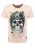 Key Largo Shirt ‘KLFEARLESS’  donkergroen / poederroze / zwart / wit