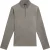 Ted Baker Crabtre Honingraat Afwerking Lichtgrijze Half Zip Trui
