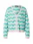 Elias Rumelis Gebreid vest ‘LUELLA’  azuur / lichtgroen / oudroze / wit