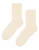 Steven – 1 Paar Dames Wol Jurk Sokken – Thermische Gebreide Sokken voor Winter – Ecru