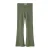 NAME IT KIDS high waist flared broek NKFFRIKKALI paars