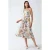 Geprinte Midi-jurk