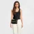Love Moschino crossbody tas Dangling zwart
