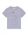 Watapparel Shirt ‘Eine Frau’  sering / lavendel / zwart