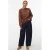 VERO MODA sweater met backprint – bruin