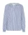 Cream Blouse ‘Tiah’  blauw / wit