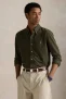 POLO Ralph Lauren casual overhemd olijfgroen