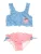 PLAYSHOES Bikini ‘Krebs’  smoky blue / goud / rosa / wit