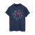 Disney Dames/Dames Minnie Mouse Spinnenweb Katoenen Vriendje T-shirt (Marineblauw)