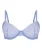 Hunkemöller BH ‘Harriet’  lichtblauw / limoen / olijfgroen