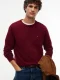 Tommy Hilfiger Tommy Hilfiger Pullover Pima Org Cotton/Cashmere Crew Neck Burgundy  2XL