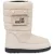 Moschino Snow Boots In Soft Quilted Fabric White