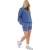 I Saw It First Dames-shorts met gewassen look en normale pasvorm (Denim Blauw)