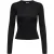Jacqueline de Yong Jdyplum lurex ls o-neck pullover knt –