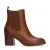 Sacha leren chelsea boots cognac