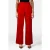 Colourful Rebel Rus Pintuck Straight Pants Bright Orange
