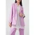 French Connection Crolenda Pu Blazer Violet Tulle