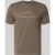 Armani Exchange Slim fit t-shirt van 100% katoen met logoprint