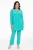 YOEK Plus Size tregging Dolce turquoise