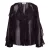 &Co Woman blouse met ruches – donkerpaars