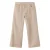 Mango Kids regular fit wide leg jeans met borduursels – lichtbeige