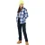 Dickies Dames/Dames Flanellen Overhemd Jas (Surf Blauw)
