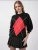 Bigdart Trui  rood / zwart / wit