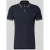 Geox slim fit poloshirt met contraststrepen