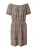 b.young Jurk ‘PANDINNA’  beige / zwart