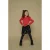 Jubel pailletten rok antraciet Queen Of Hearts