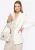 Wittchen Dames Leren Crossbody Tas met Decoratieve Sluiting, Crème