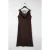 Curve Dames Rechte Maxi Mouwloze Feest Bodycon Plus size Jurk
