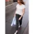 Street One Studio Dames Wide Legs broek in crinkle crashstructuur in Zwart
