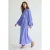 Trendyol Modest Dames Paars Effen Maxi Lang Stijlvol/Avond Recht Modest Avond Jurken