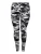 Urban Classics Leggings  grijs / zwart / wit