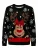JDY Trui ‘JDYLUCIA’  bruin / rood / zwart / wit