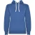 Roly Dames/Dames Urban Hooded Polycotton Sweatshirt (Koningsblauw/Wit)