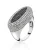 Orphelia Dames 925 Zilveren Ring – Zilver ZR-3891