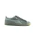 Puma Basket Knit Metallic Zilver Textiel Heren Lace Up Trainers 363087 01