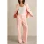 Reiss Wide Leg Suit Trouser Pink