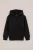 Blue Ridge – Jongens hoodie met structuur – Regular fit – Zwart – Katoen –