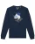 Watapparel Sweatshirt ‘ Nashorn ‘  navy / gemengde kleuren