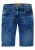 Koningsblauwe gebruikte jeansshorts “TUSCOR”