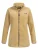 Arctic Seven Dames Sherpa Fleecejas – Warme Outdoorjas met Rits Pale Khaki