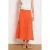 LOLALIZA broderie midi rok – oranje