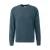 s.Oliver Big Size katoenen regular fit gebreide trui – blauw