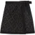 The Kooples Jupe Courte Nouee Black