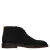 Manfield suède veterboots – zwart