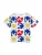 Cool Club Shirt  blauw / donkergeel / rood / wit